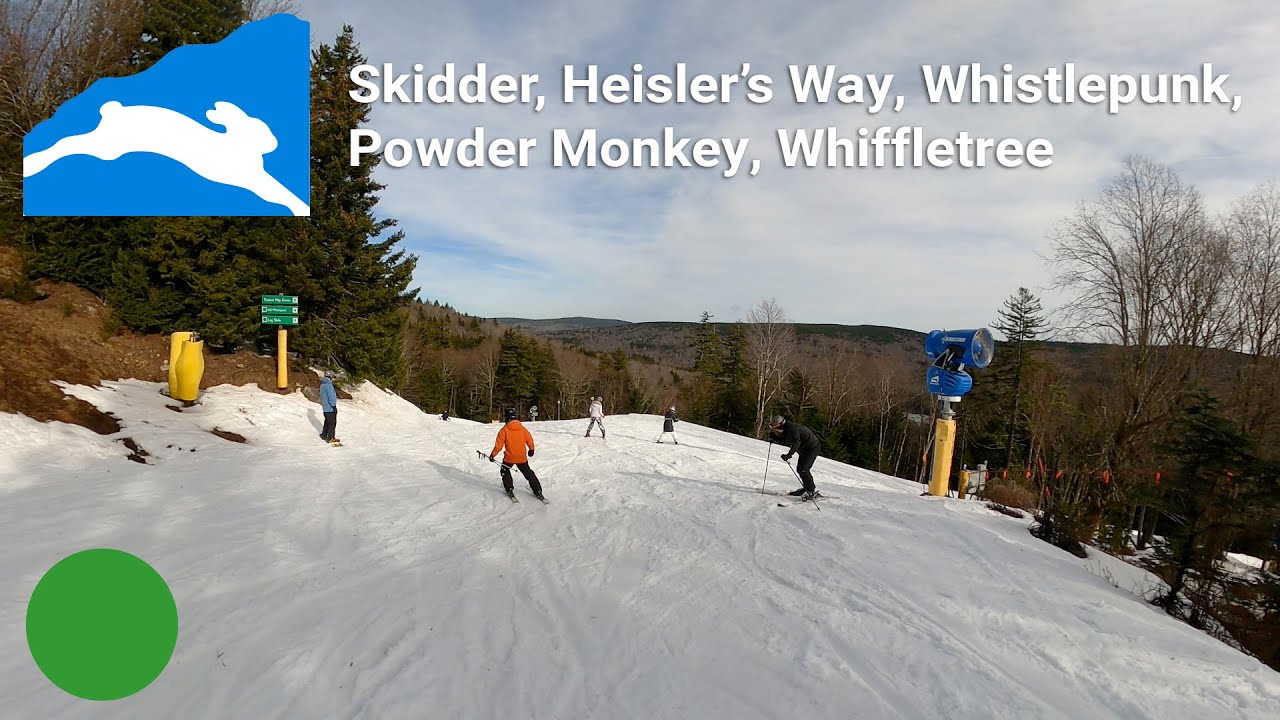 Snowshoe - Skidder to Heisler Way to Whistlepunk to Powder Monkey to Whiffletree