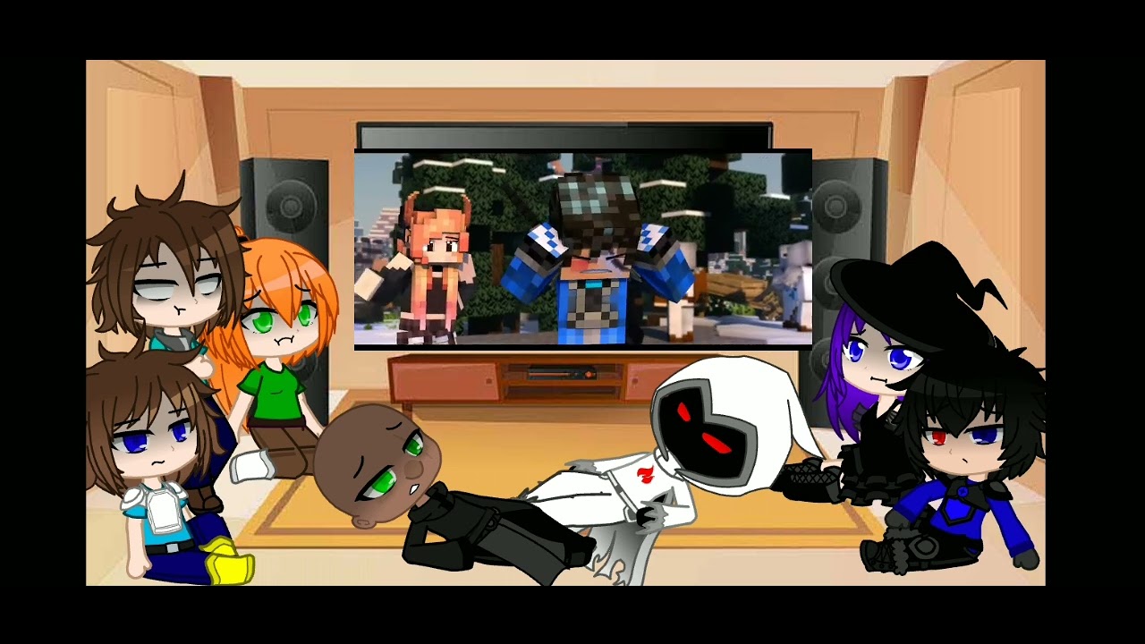 Minecraft reacts to 
