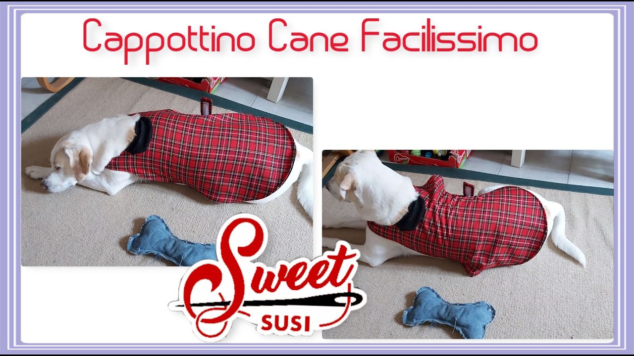 🐶 Cappottino Cane gatto FACILISSIMO Tutorial di cucito creativo