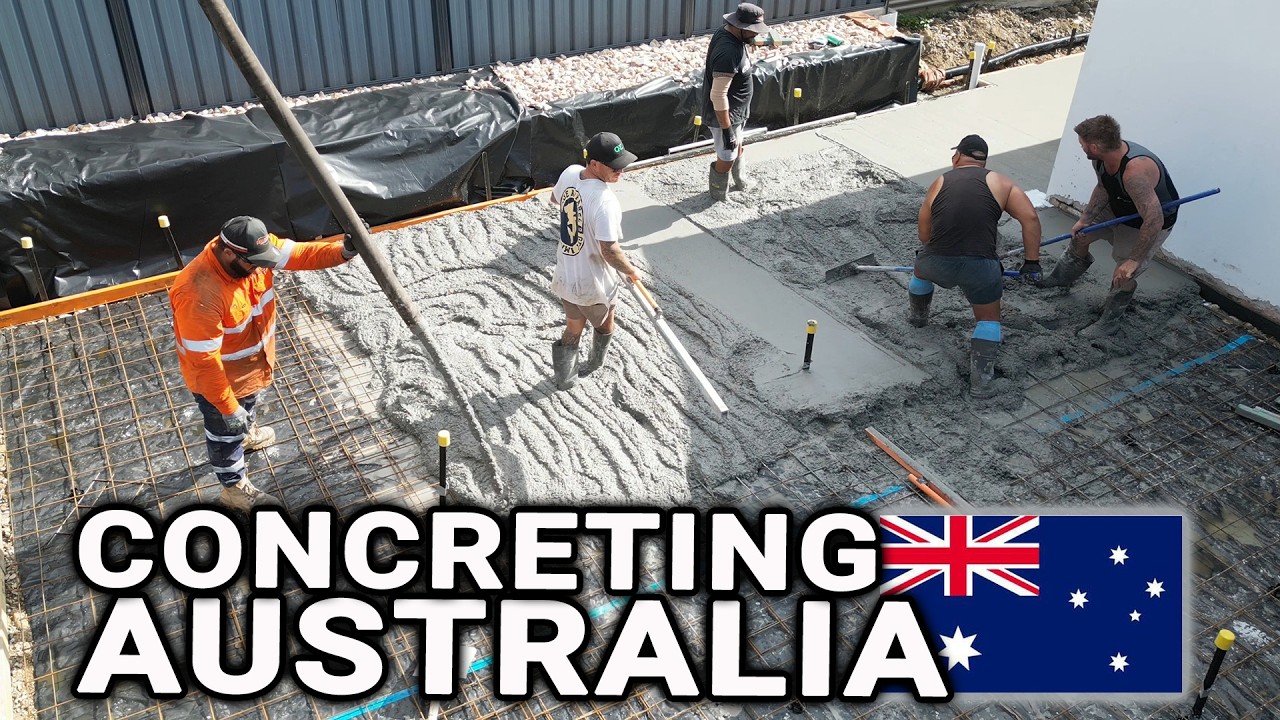 Inside a Professional Aussie Concrete Pour: Start to Finish