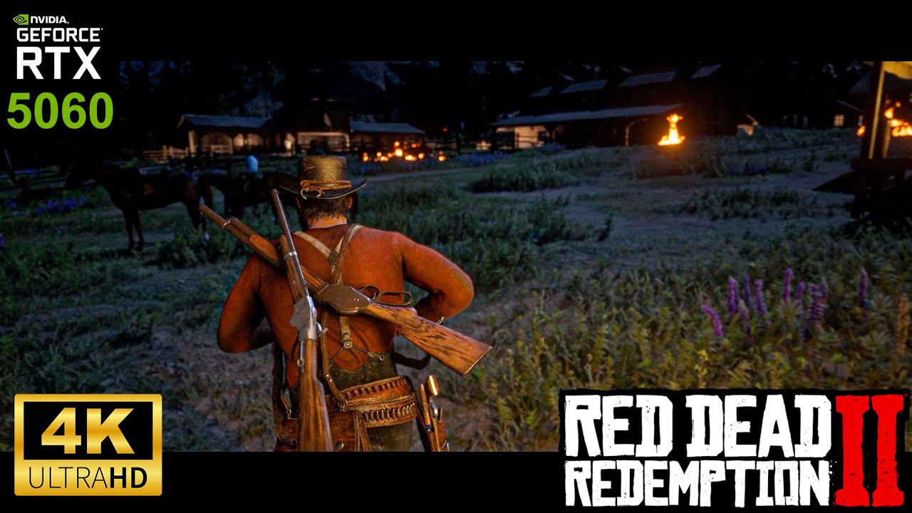 RED DEAD REDEMPTION 2 EPIC Gameplay with RTX 5060 + Ryzen 7 7700 MAX Graphics!