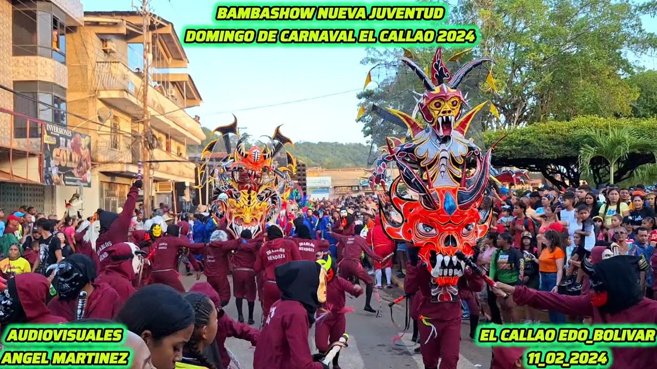 JUNIOR BAMBA BAMBASHOW NUEVA JUVENTUD CARNAVALES DE EL CALLAO 2024