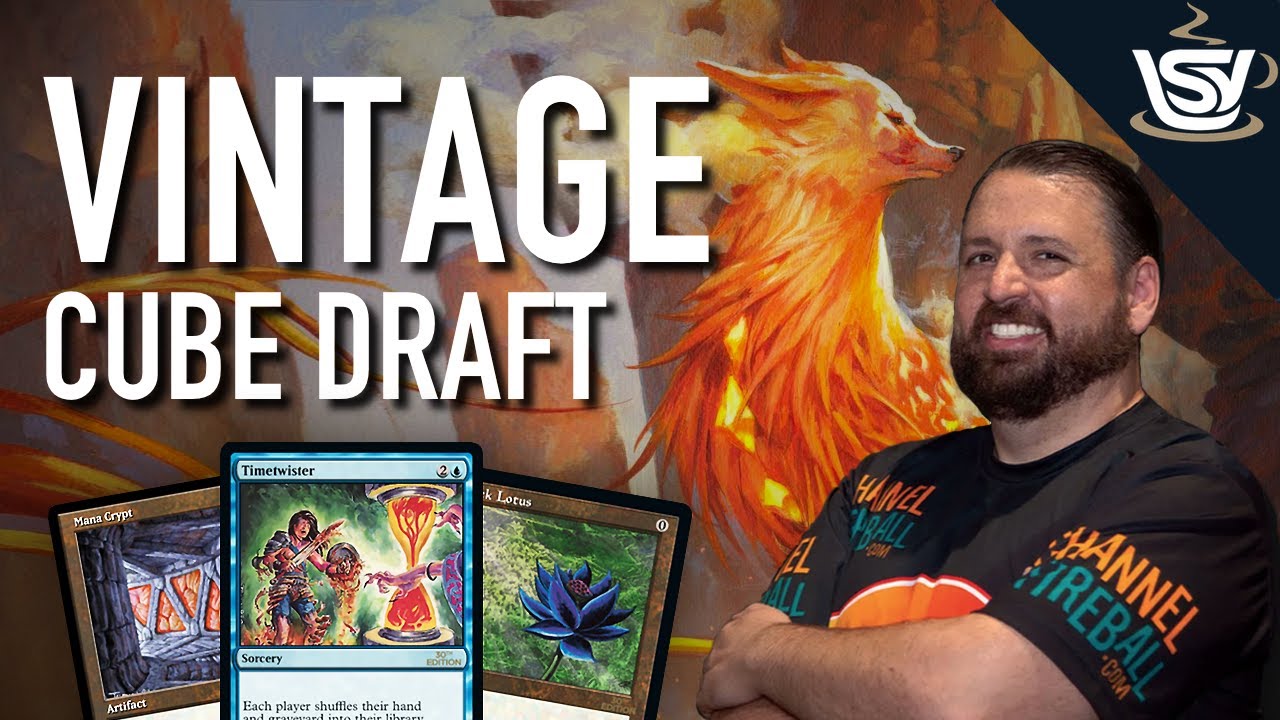 Black Lotus Into Mana Crypt Sounds Like The Dream | Vintage Cube Draft