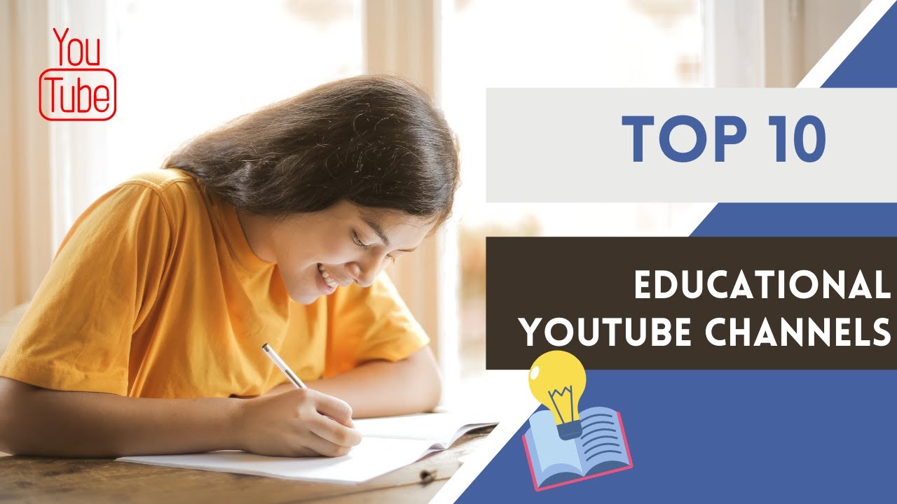 Top 10 Educational YouTube Channels | YouTube Study | Study Tips |  Study Vlog