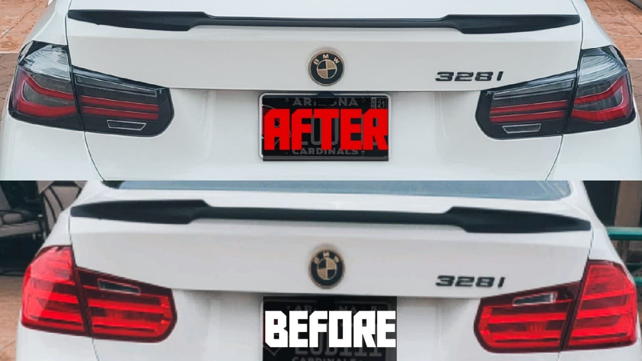 BMW F30 Tail Light upgrade
