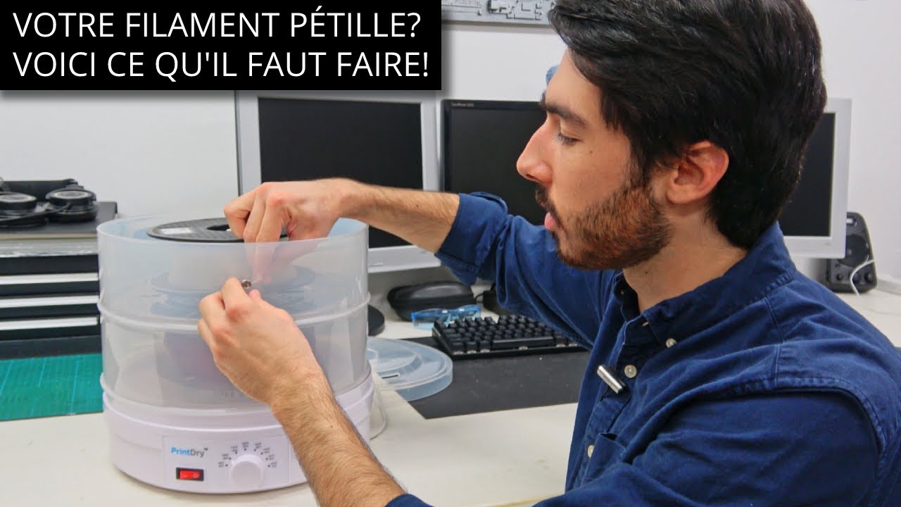 Restaurez vos vieux filaments d'impression 3D à neuf et rangez-les adéquatement!
