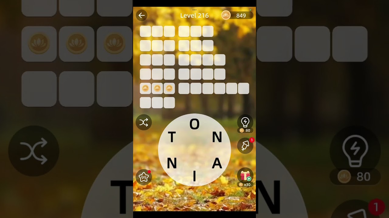 Zen Word Level 215 Answers | Zen Word Level 216 Answers