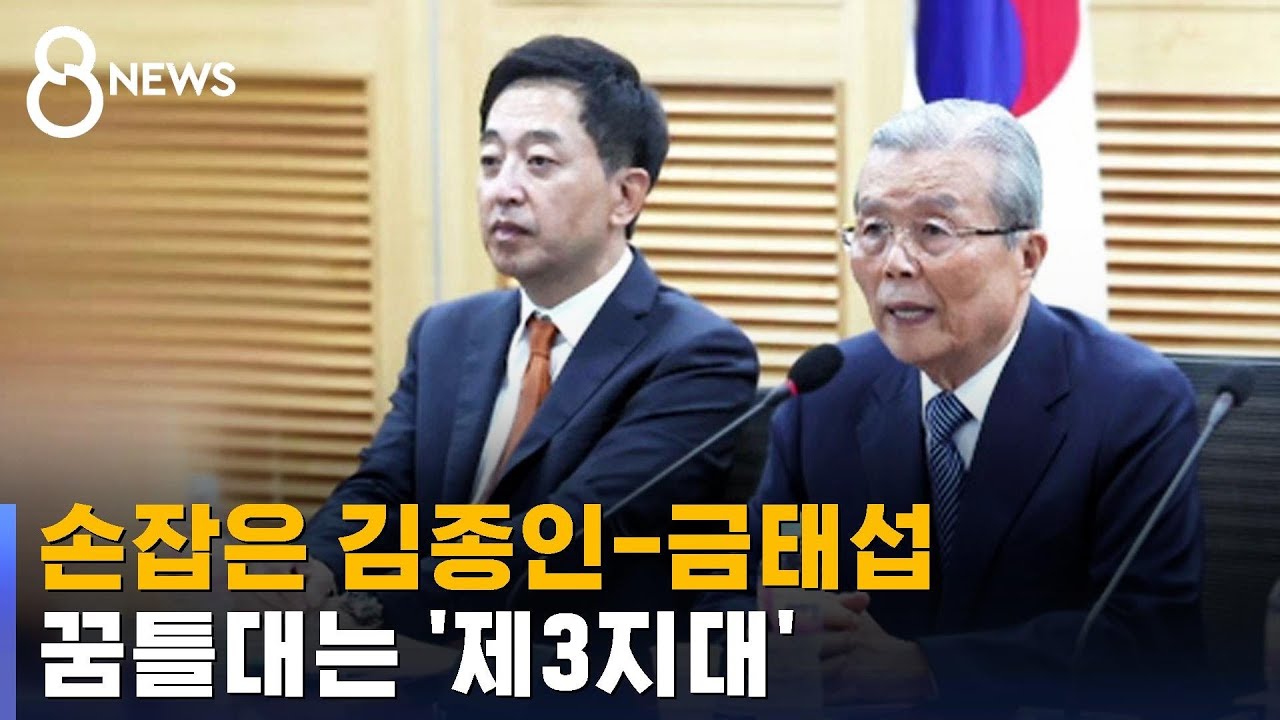 손잡은 김종인-금태섭&hellip;총선 앞두고 꿈틀대는 '제3지대' / SBS 8뉴스