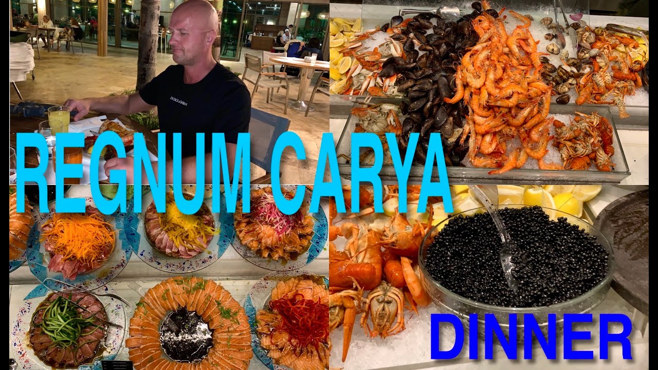 REGNUM CARYA🇹🇷/ DINNER / УЖИН / ГДЕ ЛУЧШЕ ВЫБОР, МОЖЕТ В MA.. ….L?!🥩🧀🍓🍉🍤🍗🍖