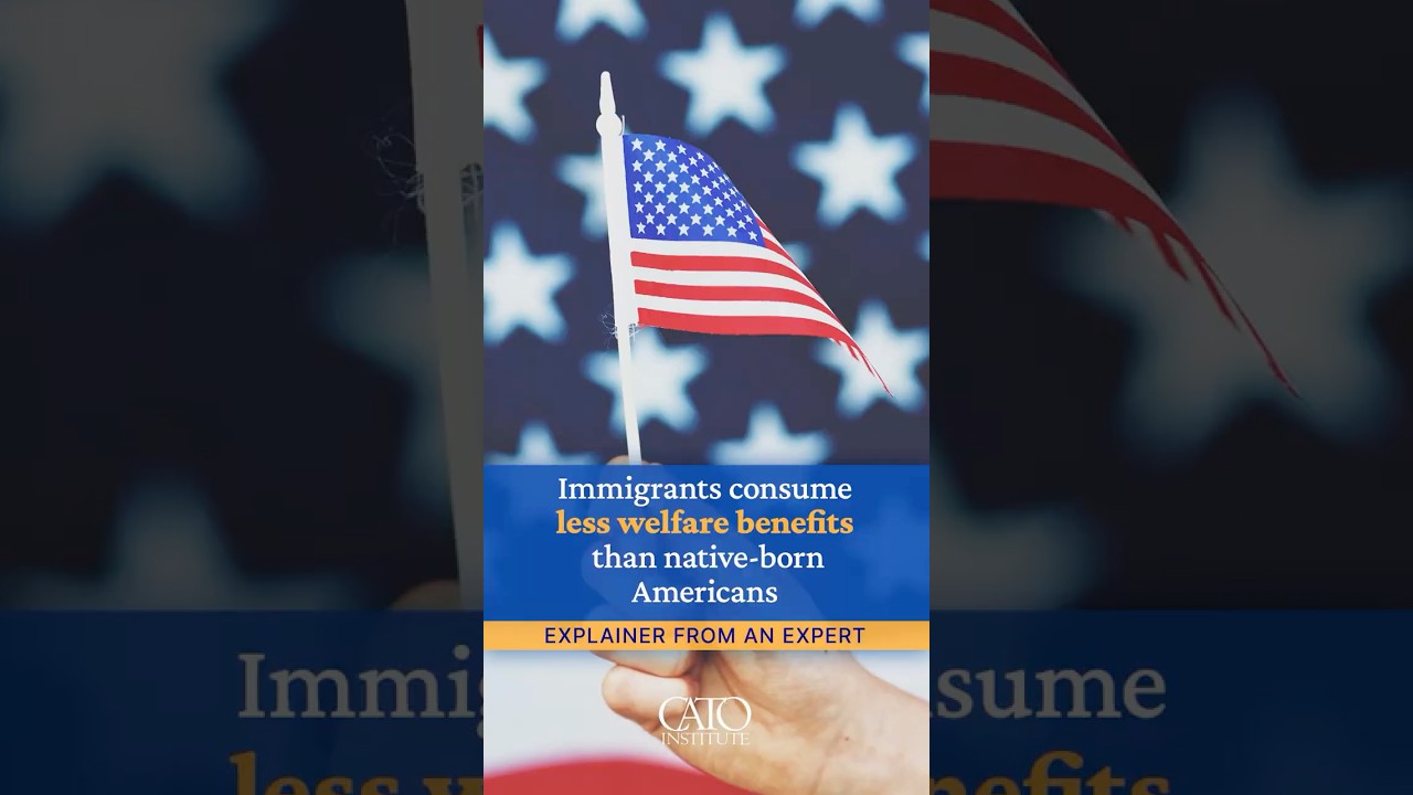 Immigrants consume less welfare benefits than native-born Americans. Explainer From An Expert