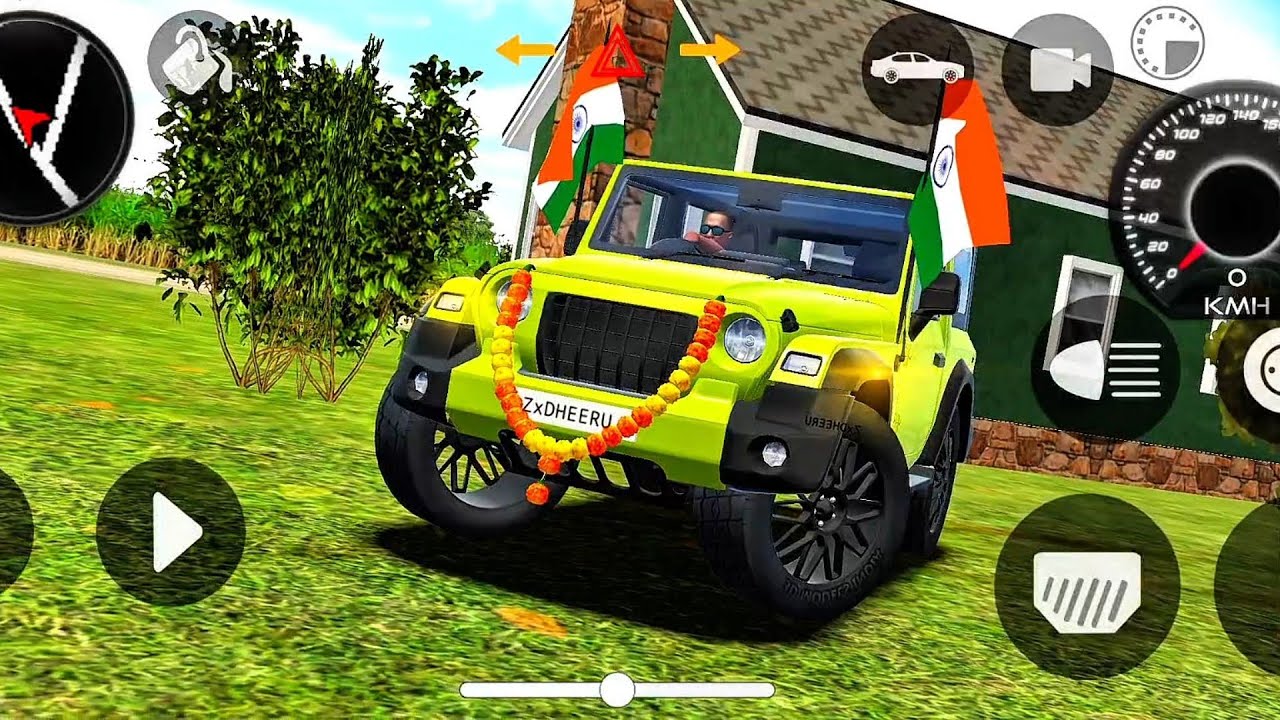 Modified Mahindra Thar😈Games:Indian Blue Thar (Gadi Wala Games) Car Game Android Game - #2026