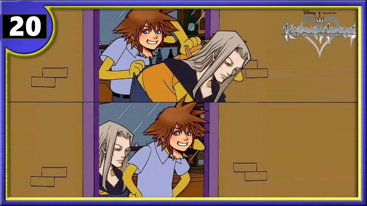 THIS GUY *AGAIN*? - Kingdom Hearts Re: Chain Of Memories (20)