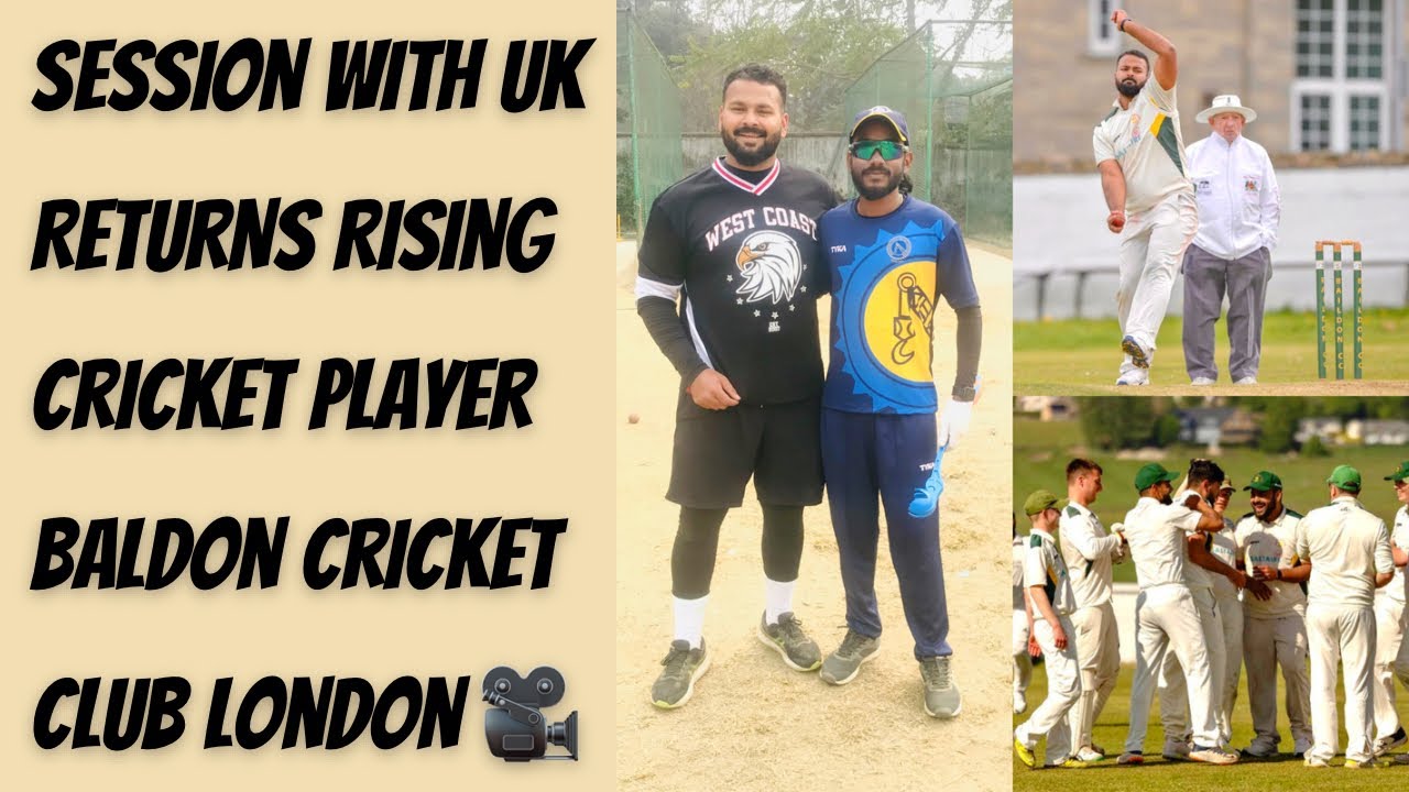 A Quality Session With London Baldon Cricket Club AllRounder Cricketer SKY The Aakash Dutta🏏👏🙌