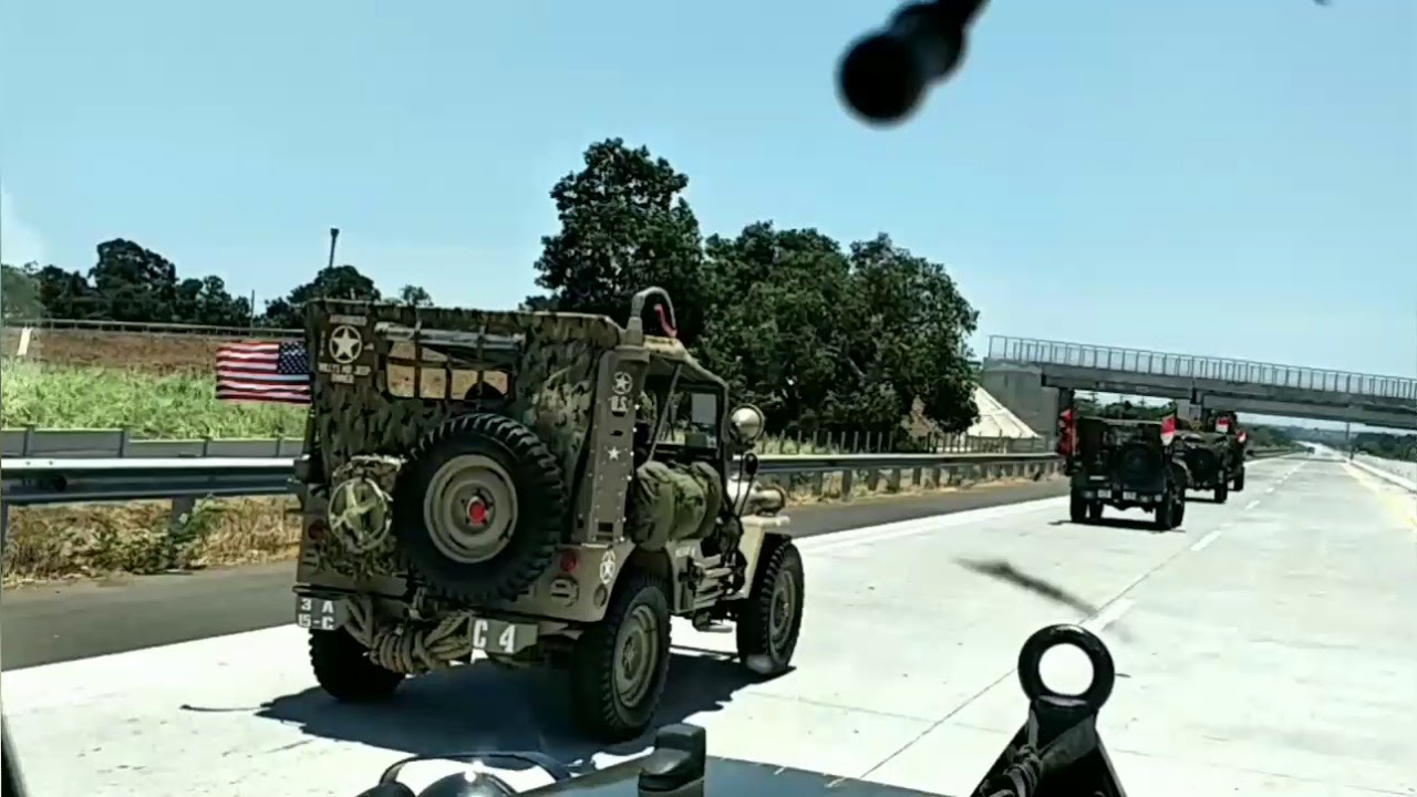 Bali willys club touring jambore american jeep