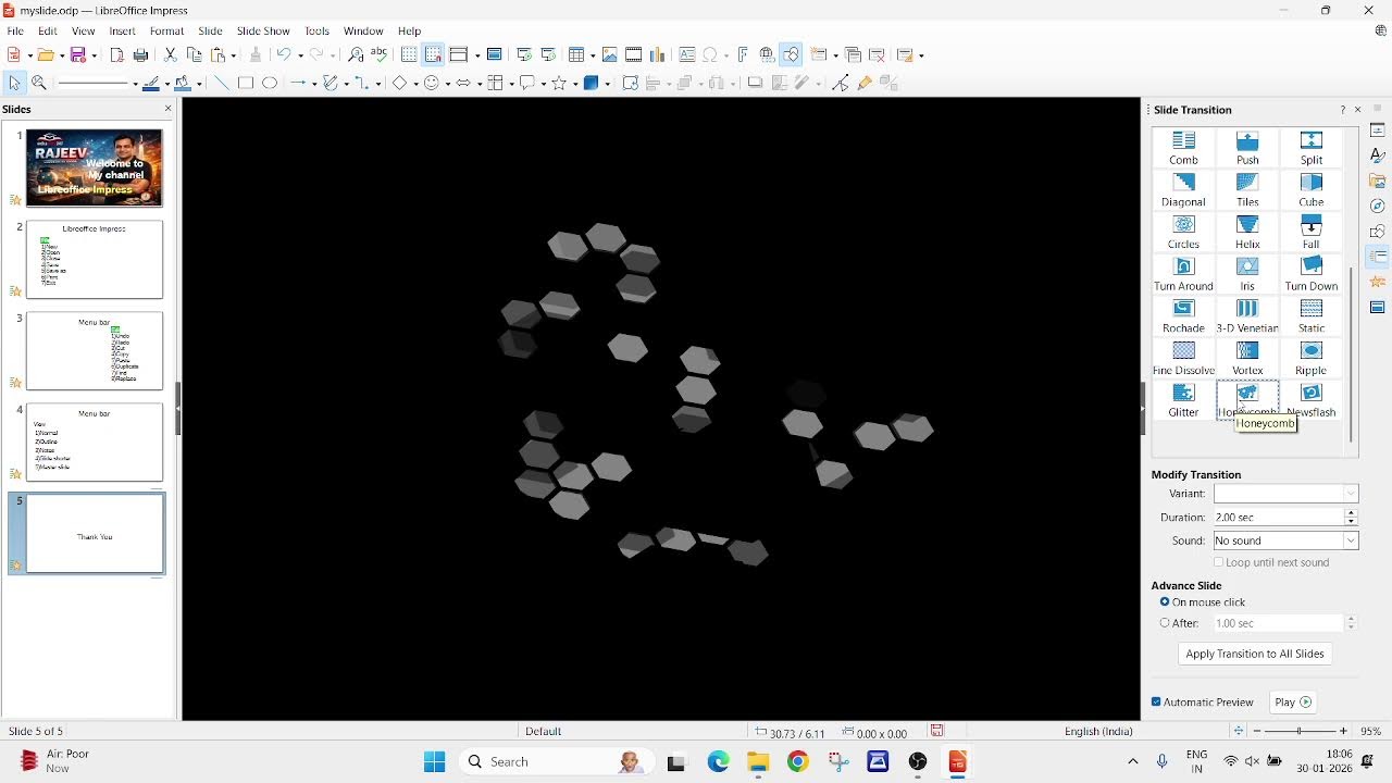 #Libreoffice_Impress_create presentation
