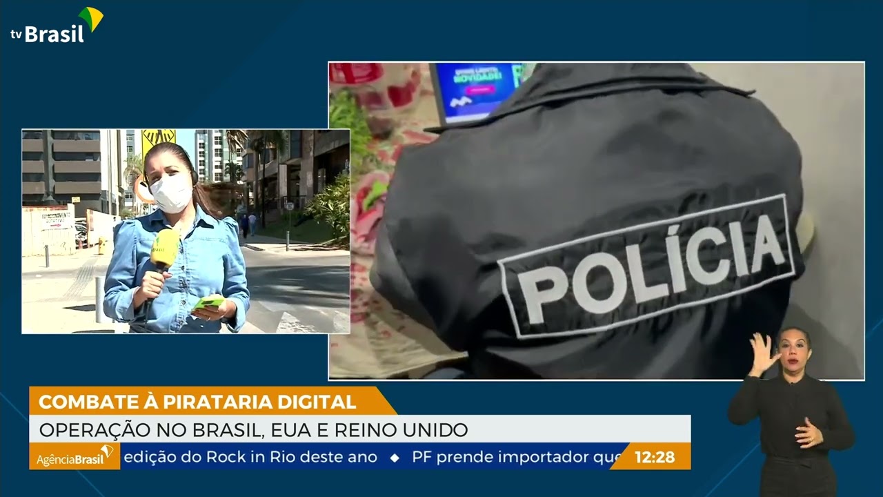 Operação combate pirataria na internet