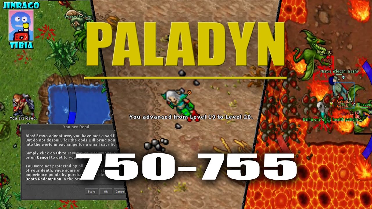 Tibia - Paladyn: Liczymy do 4 i zbieramy robale :) odc.37 Nowa Przygoda!