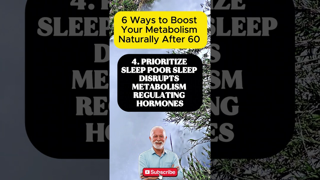 6 Ways to Boost Your Metabolism Naturally After 60