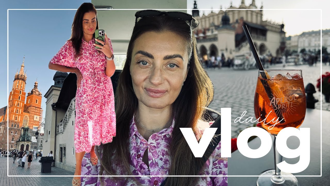 DAILY VLOG🏰🐲SPONTANICZNY KRAKÓW🤩ZAKUPY I NAJLPESZE WEGE JEDZONKO NA KAZIMIERZU🥦🥗 |RozgadanaTv