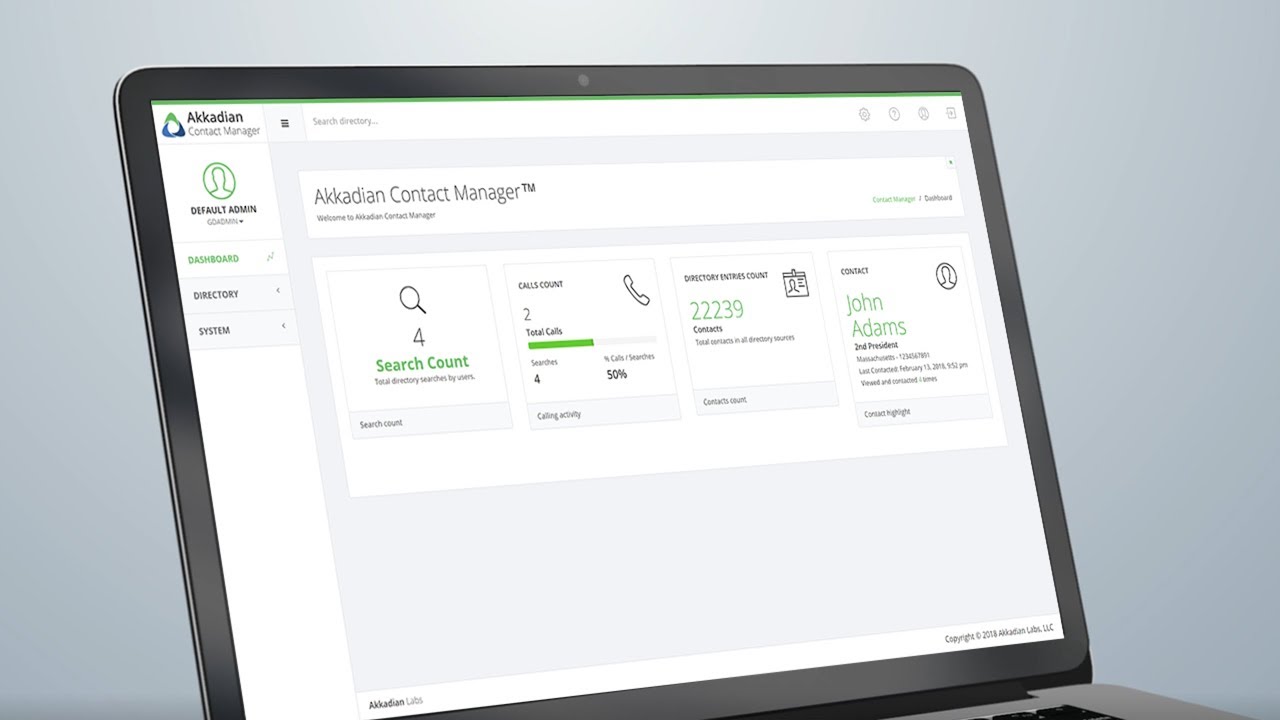 Akkadian Contact Manager Demo