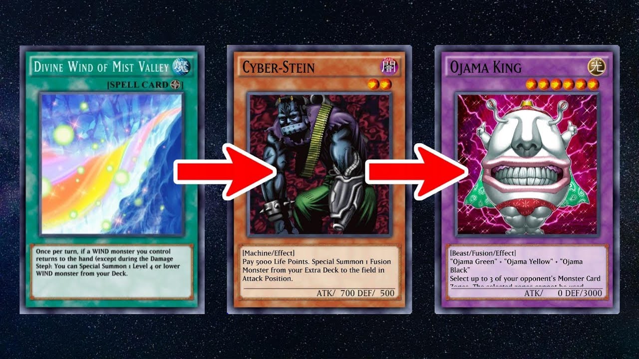 [Yu-Gi-Oh! Duel Links] Divine Wind Combo - Cyber-Stein