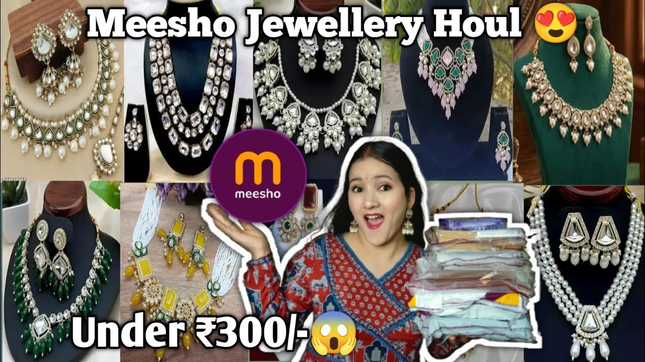 Meesho Jewellery Houl Under 300 😱 | Affordable Jewellery Houl Under Budget 😍 | Honest Review 💯