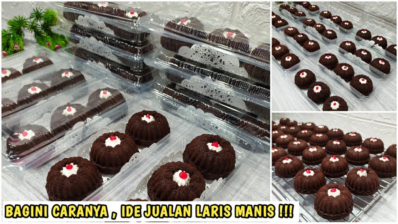 RESEP MINI BLACKFOREST EKONOMIS ||IDE JUALAN Hanya Modal 16.000 Hasilnya Sangat Enak & Memuaskan😍