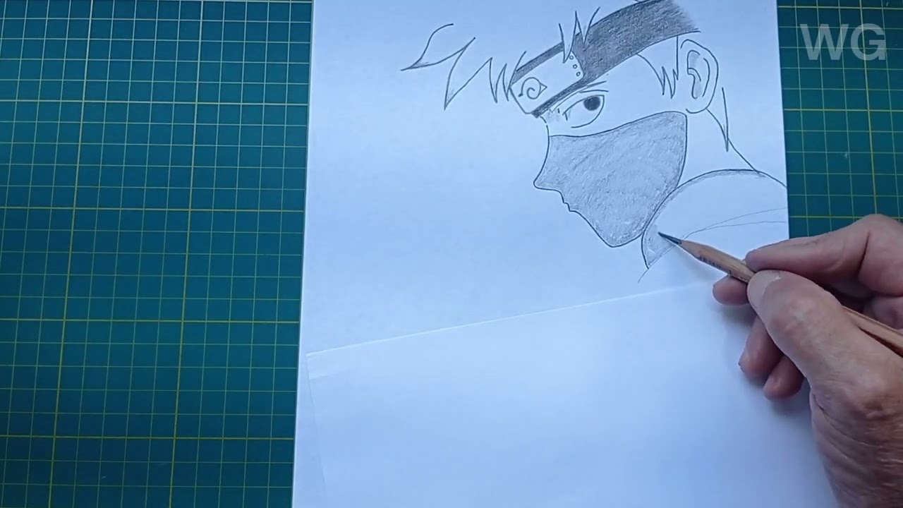 Como desenhar um personagem Anime, fácil para iniciantes... passo a passo...