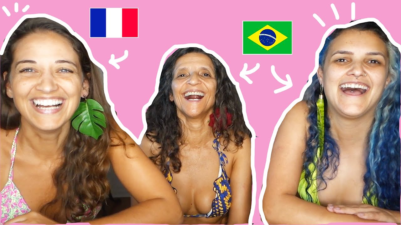 🔻Brasileiras tentando entender express&atilde;o Francesas #2 - Uma Gringa no Brasil 🇧🇷🇫🇷