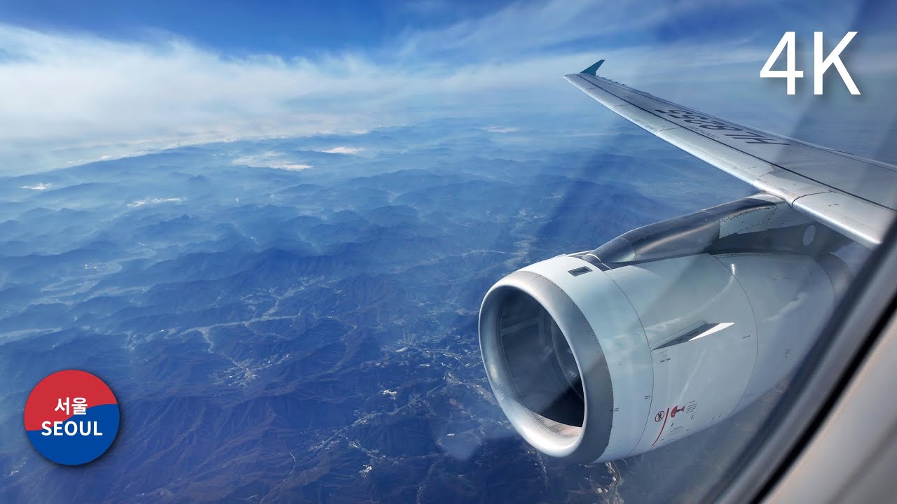 Seoul(Incheon) to Tokyo(Narita) l Flight video l Air Seoul l RS701 l Airbus A321 / 서울 도쿄 비행영상
