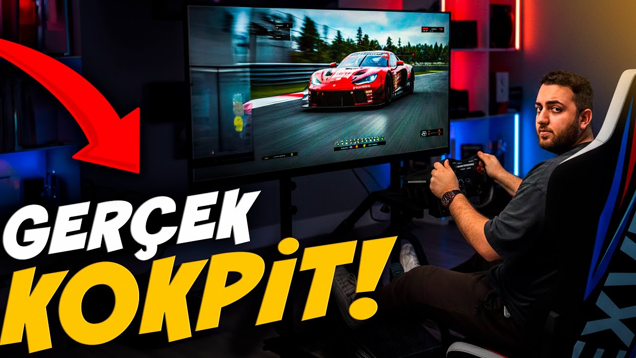 Eve Uygun Fiyata Sim&uuml;lasyon Kokpit Kurdum | EXVEGA SR01