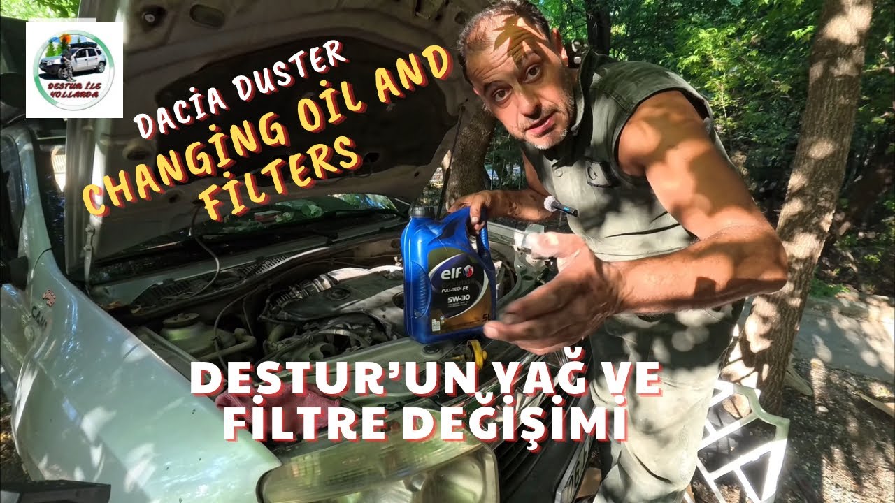 Destur'un Yağ ve Filtre Değişimi #duster #daciaduster #automobile