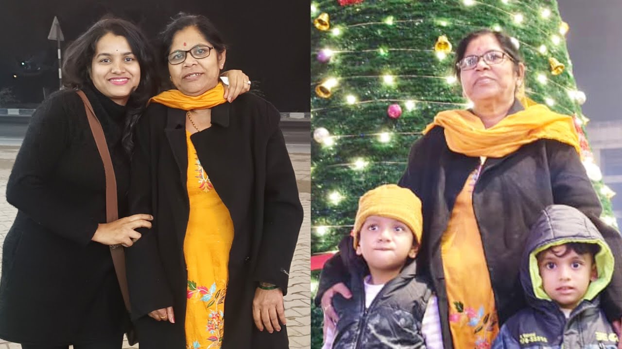 || Sunday ko bacco ne kiya fun❤aur kiya hmne family ke sath dinner🧿 makke Ki Roti sarson da saag ||