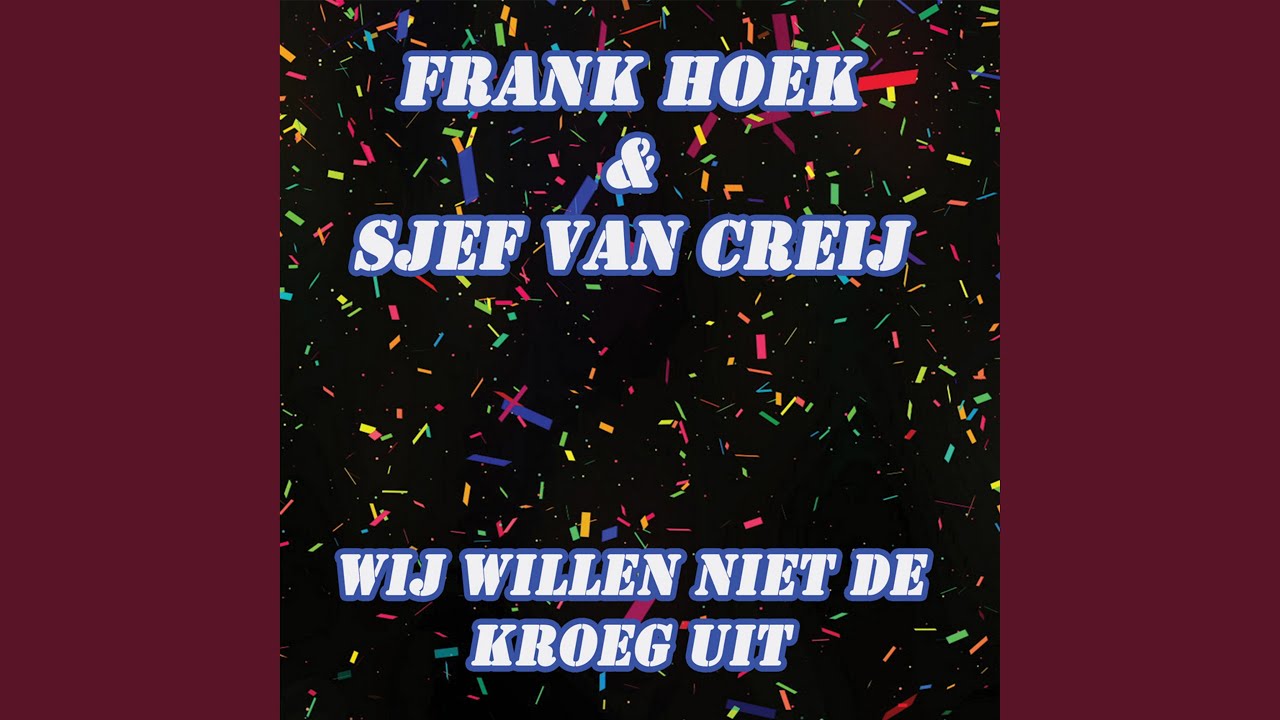 Wij Willen Niet De Kroeg Uit