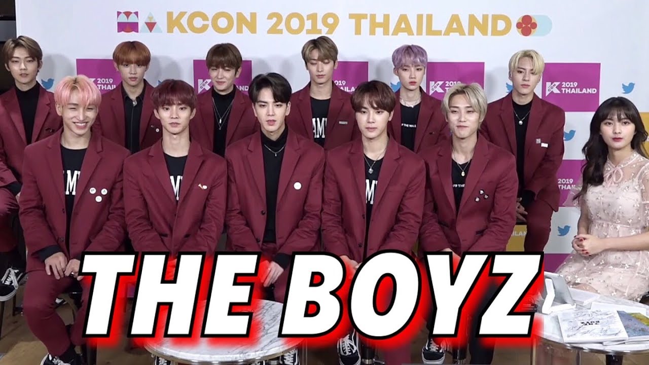 KCON 2019 THAILAND แพรสัมภาษณ์ไอดอลเกาหลี THE BOYZ