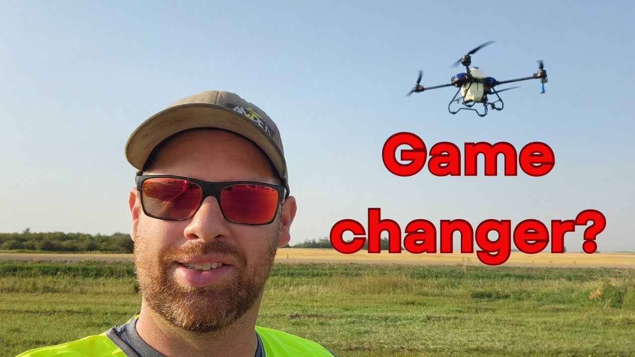 Spray drone demo: EAVision J100