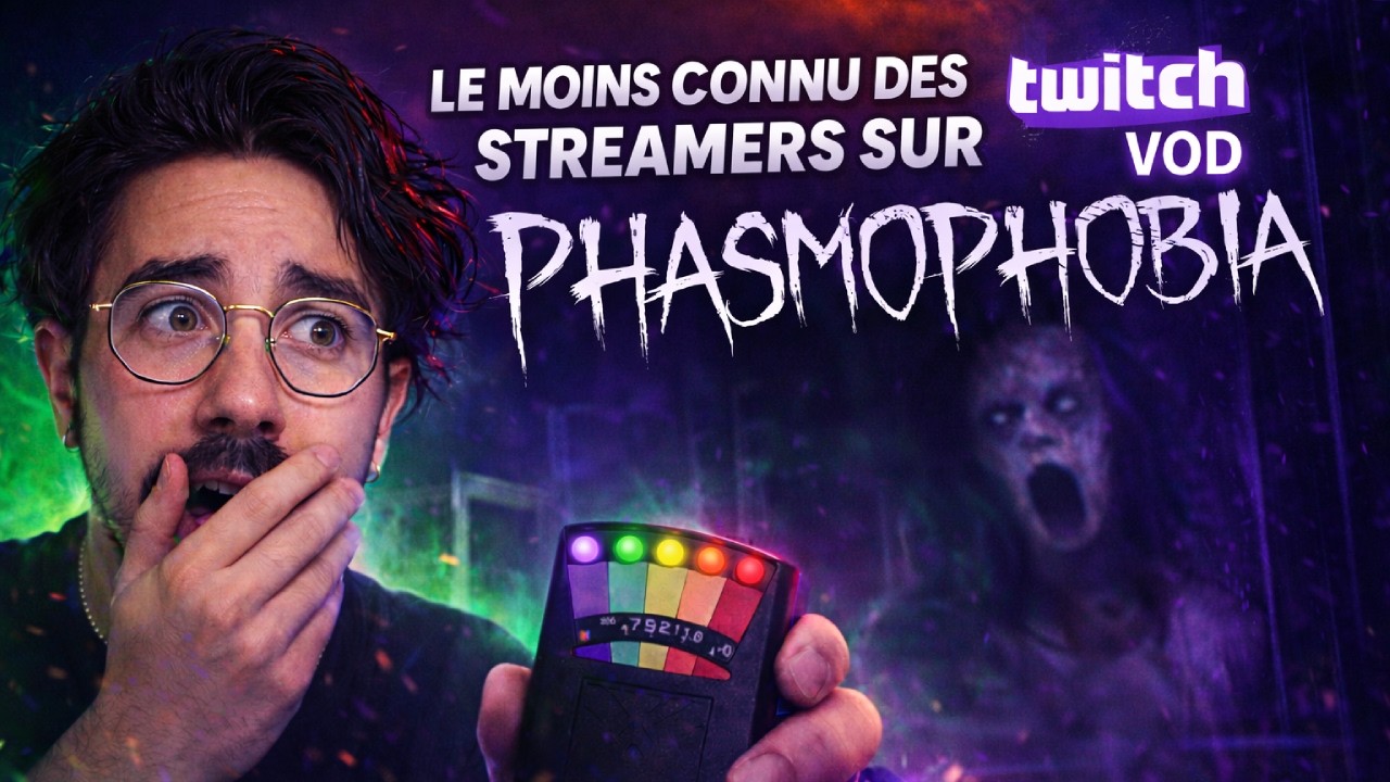 Le moins connu des streamers face à un fantôme… 👻 VOD Twitch