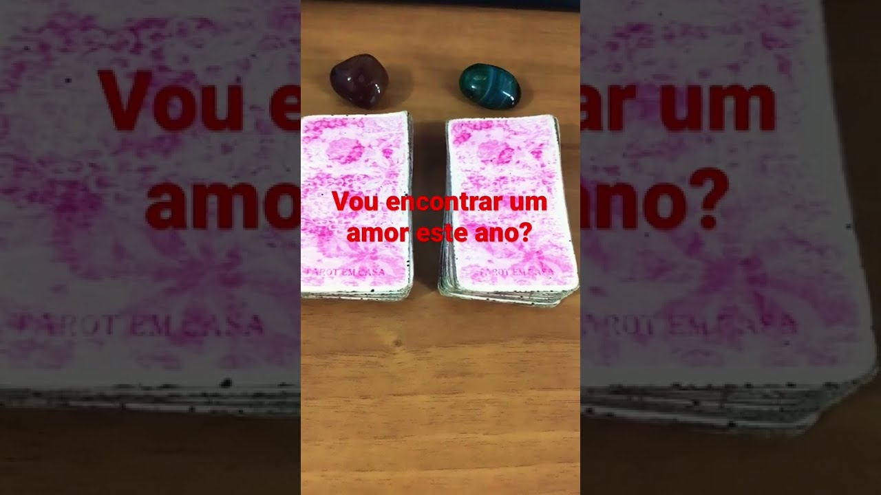 Vou encontrar um amor este ano? #shorts #tarot #tar&ocirc;responde #tarointerativo #tar&ocirc; #tarotresponde