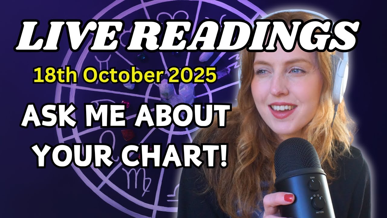 Live Chart Readings | FULLY BOOKED!