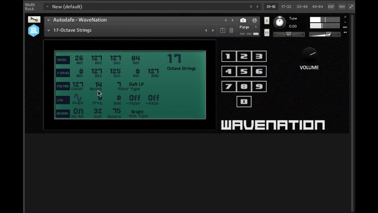 Autodafe - WaveNation for Kontakt Presets DEMO