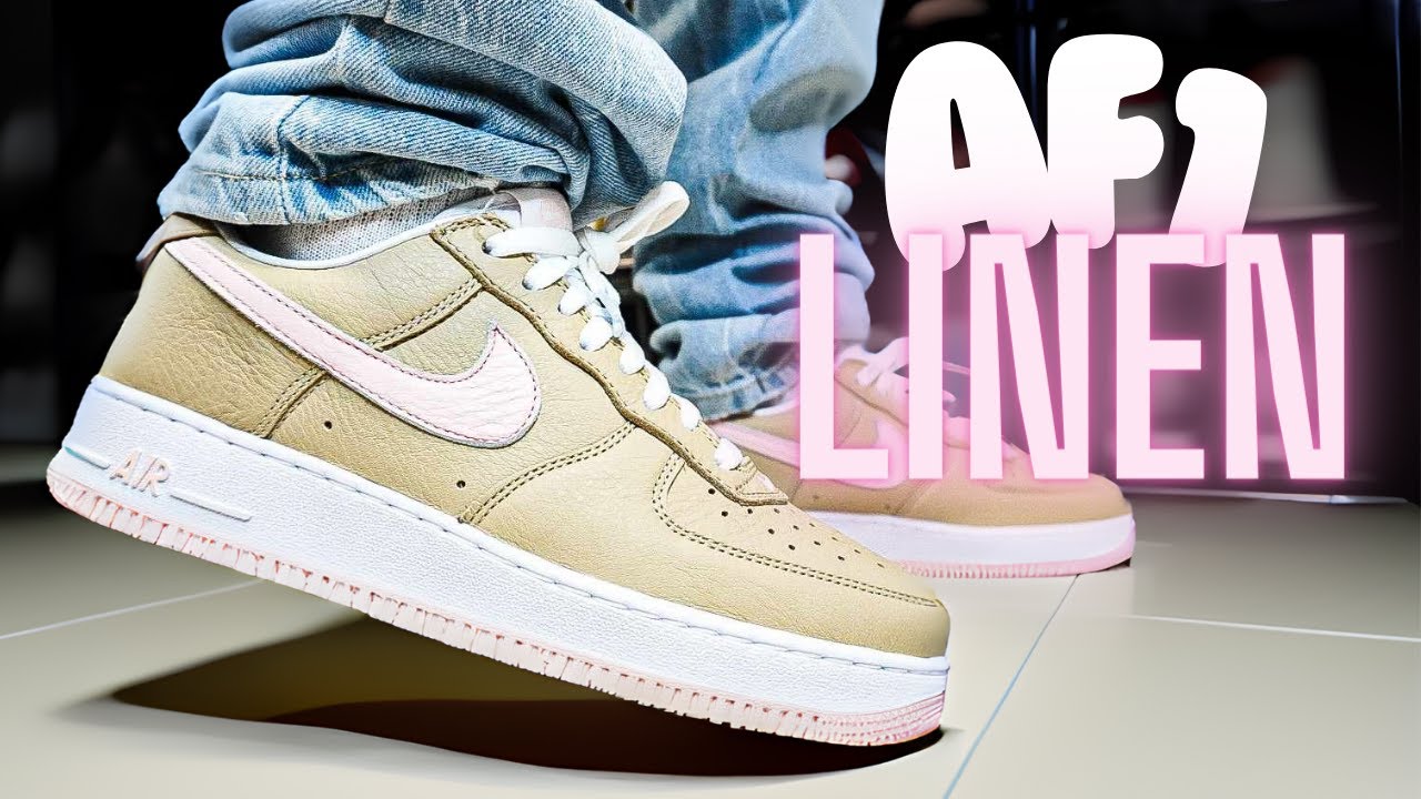 HACIA 23 AÑOS QUE NO SALIAN ESTAS AIR FORCE! AIR FORCE 1 LINEN