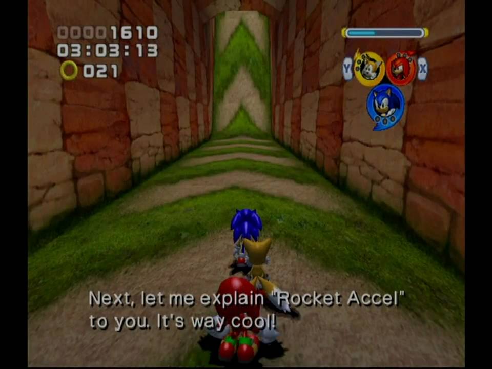 Sonic Heroes (GC) Opening and Tutorial