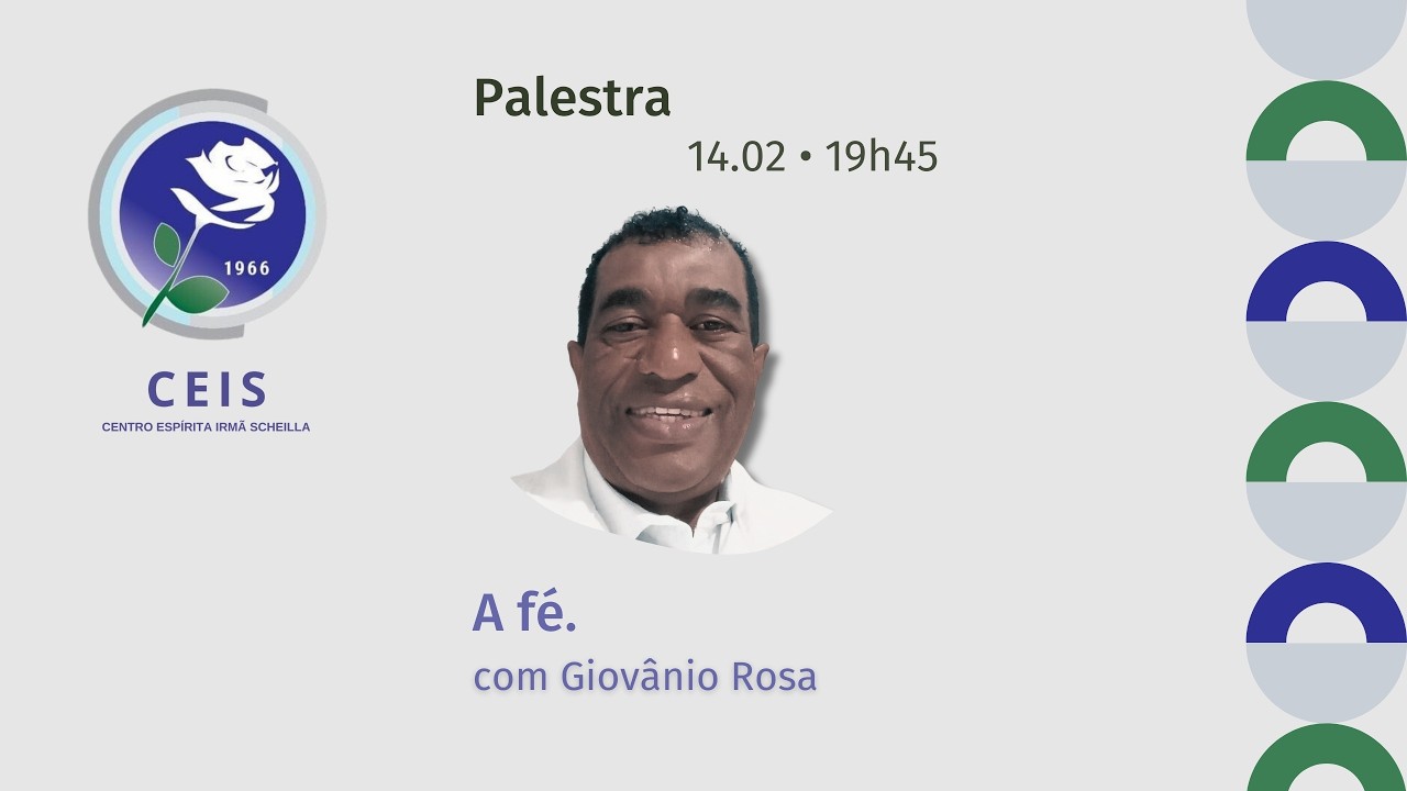 Palestra Giovânio Rosa  - 14/02/2026