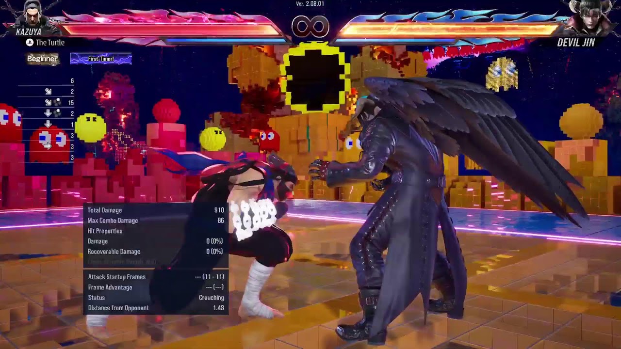 Quick tekken while its snowing out