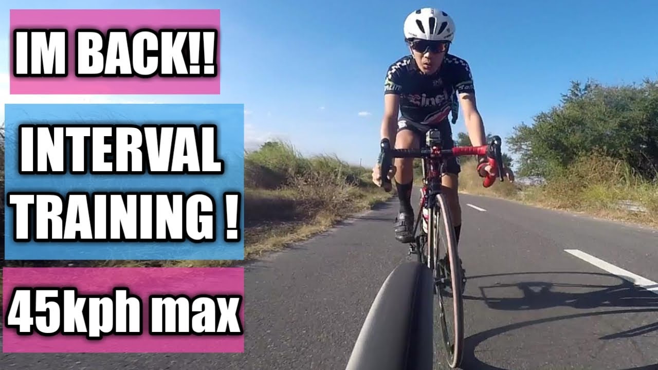 interval training 45kph max! with erpats