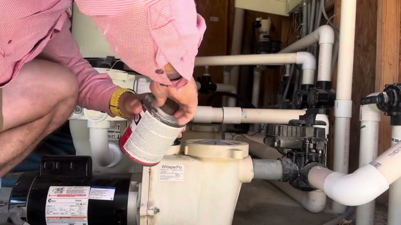 How to: Swimming Pool Pump Union Leak Repair