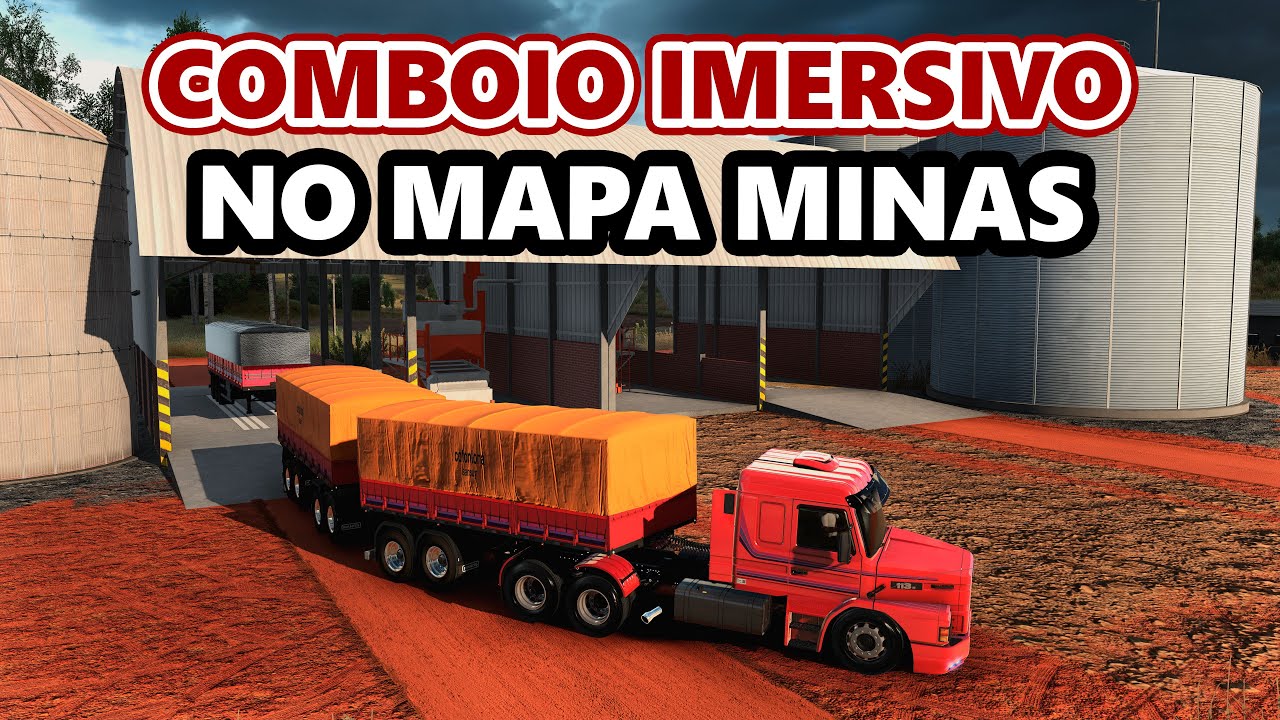Comboio simulador com o Grupo Sulline | Mapa Minas Gerais