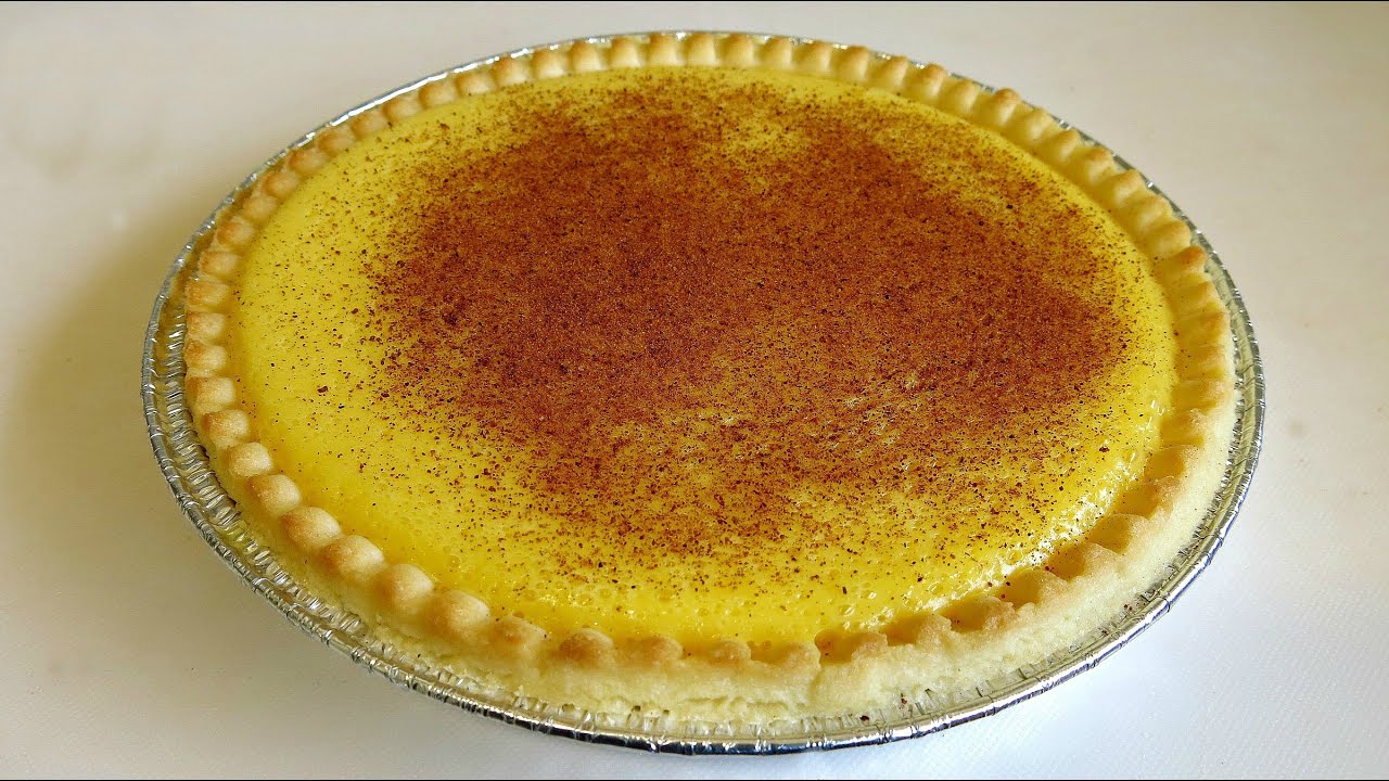 HOW TO MAKE A CUSTARD TART