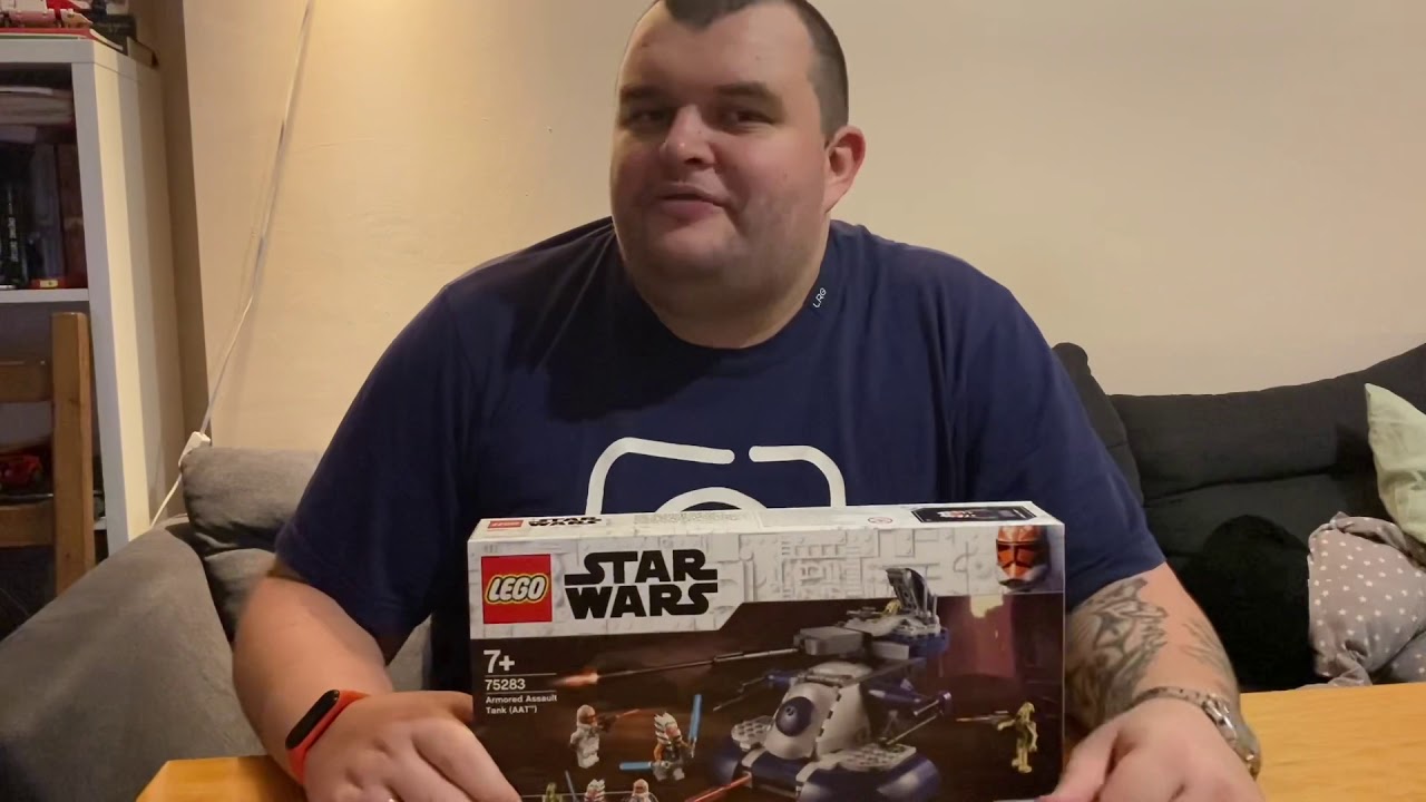 Składam LEGO star wars 75283 czołg opancerzony AAT