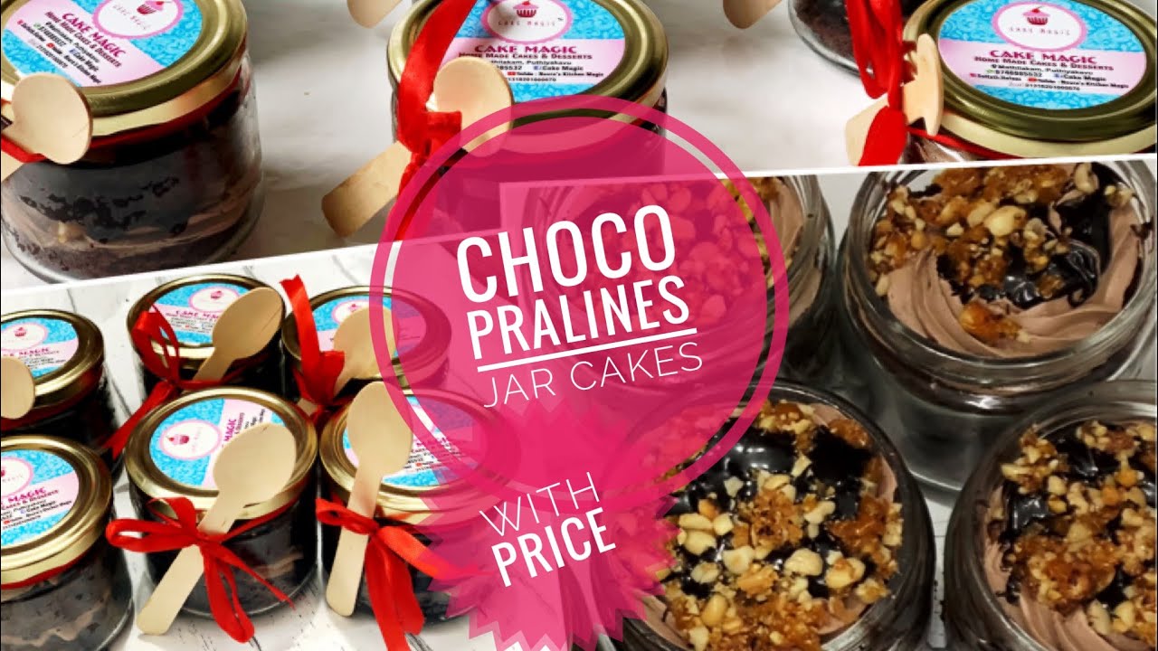 Choco Pralines Jar cake #ഇപ്പോൾട്രെൻഡിംഗ് ആയ ജാർകേക്ക് #JarcakeRecipe #Noura’s Kitchen Magic